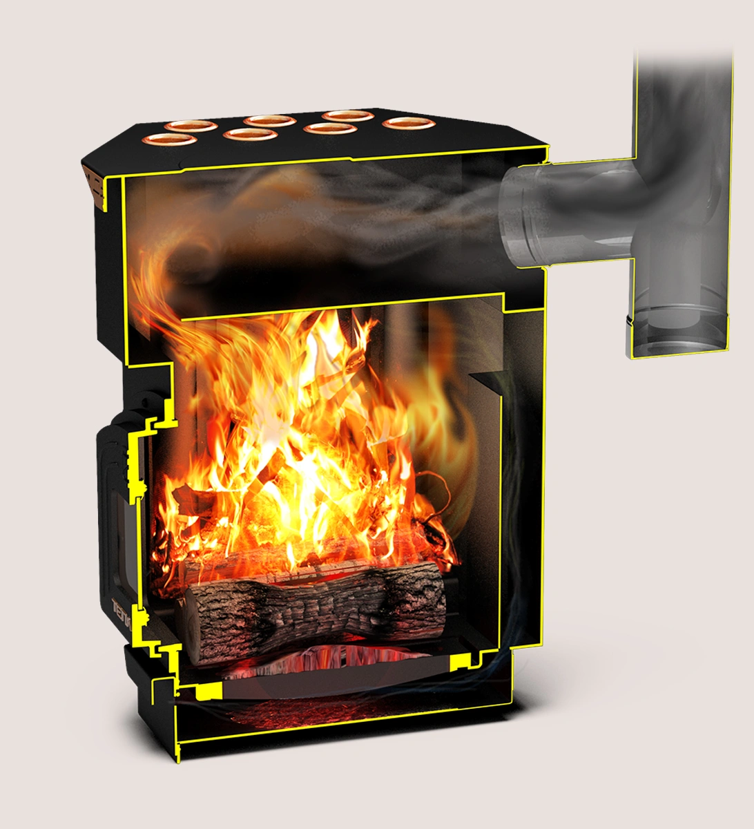 Отопительная печь ТОП-драйв-150 - Теплодар