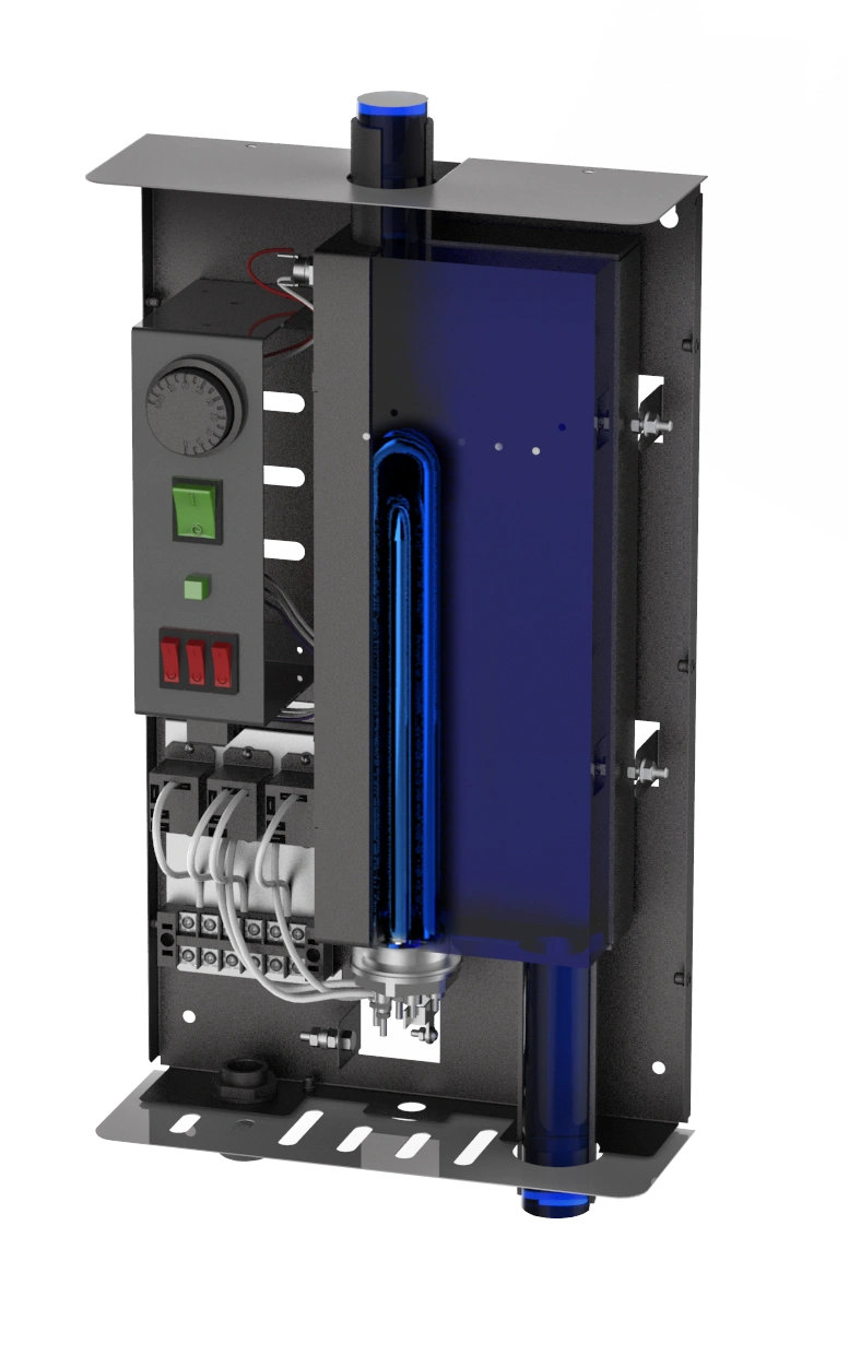 Электрокотел Куппер Спутник-9 (2.0) черный - Теплодар