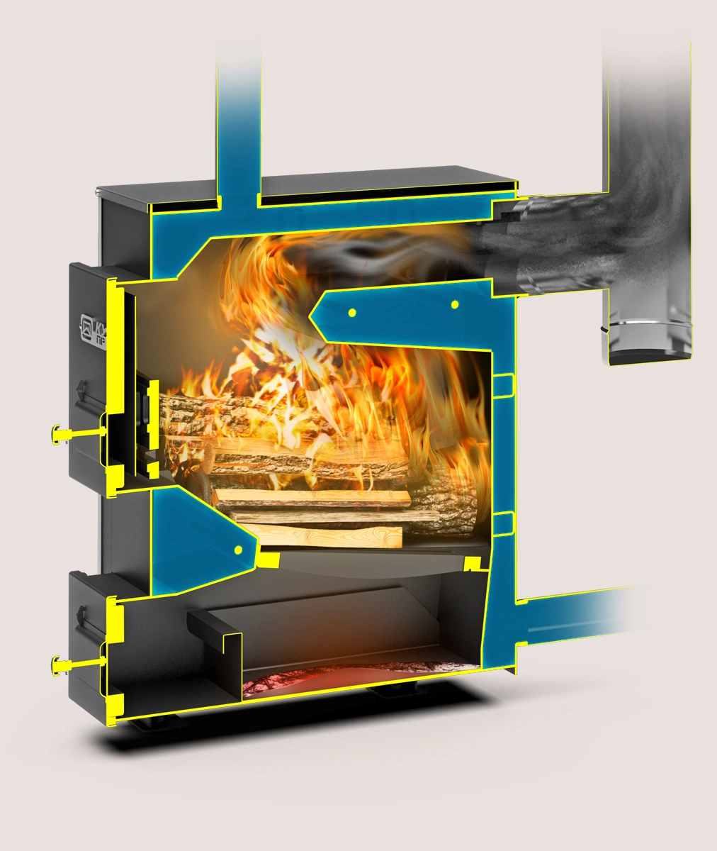 Котел для дома Куппер ПРАКТИК-14 (1.1) - Теплодар